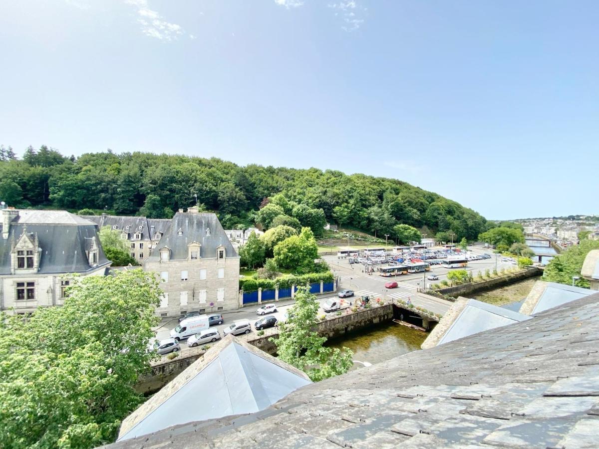 Le Nid Des Quais - Vue Panoramique Au Coeur De La Ville - Wifi - Entree Autonome Кемпер Екстер'єр фото
