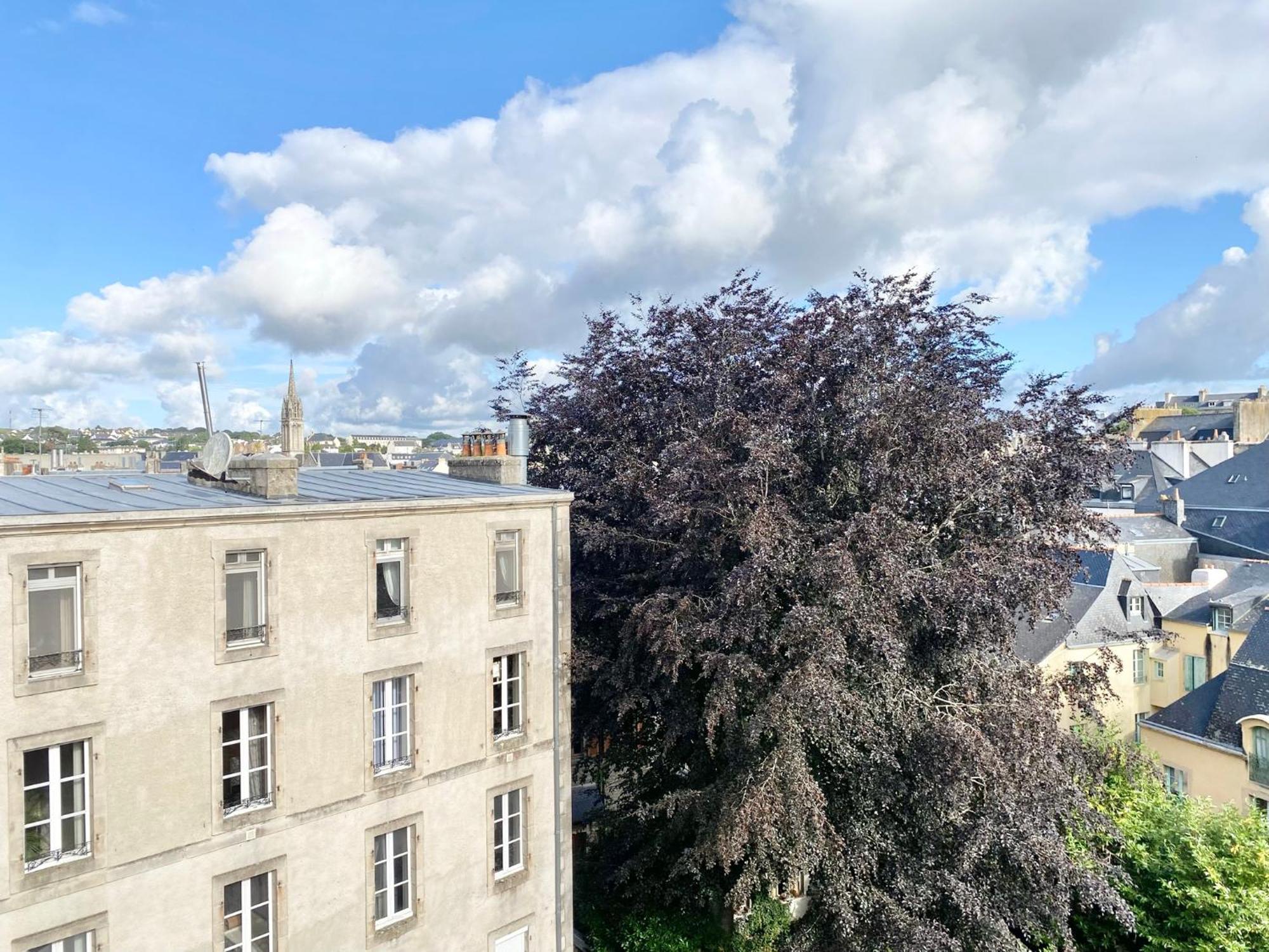 Le Nid Des Quais - Vue Panoramique Au Coeur De La Ville - Wifi - Entree Autonome Кемпер Екстер'єр фото